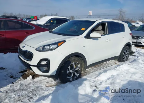 2020 Kia Sportage Lx из США, поврежденный, VIN KNDPMCACXL7802449